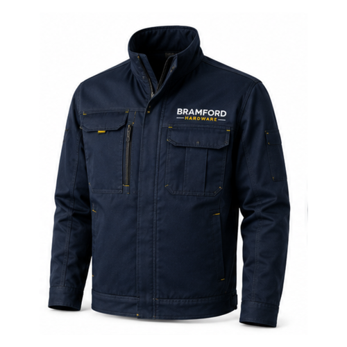 Bramford Hardware Premium Workwear Set – Work Jacket & Utility Trousers – Navy