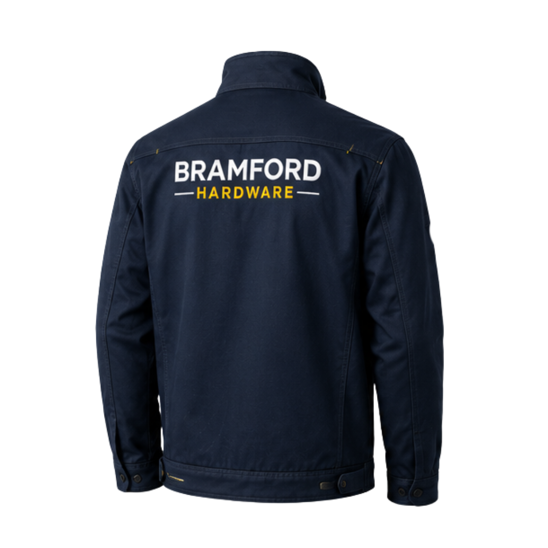 Bramford Hardware Premium Workwear Set – Work Jacket & Utility Trousers – Navy