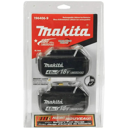 Makita 18V 4.0Ah Battery Combo – 2-Pack